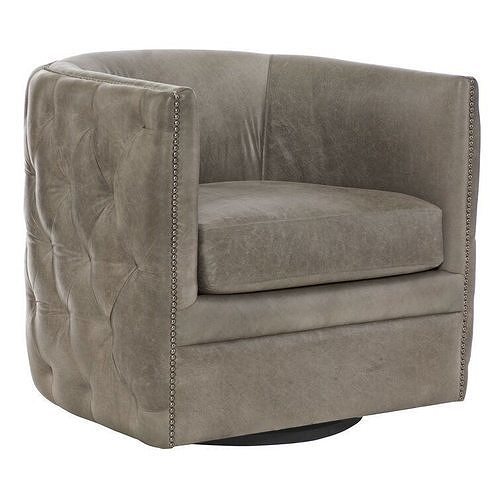 Bull Palazzo Wide Tufted Genuine Leather Top Grain Leather 3D model