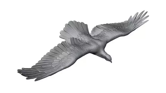eagle 3D print model