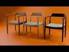Artemis wooden armchair 3D Model 3D model_1