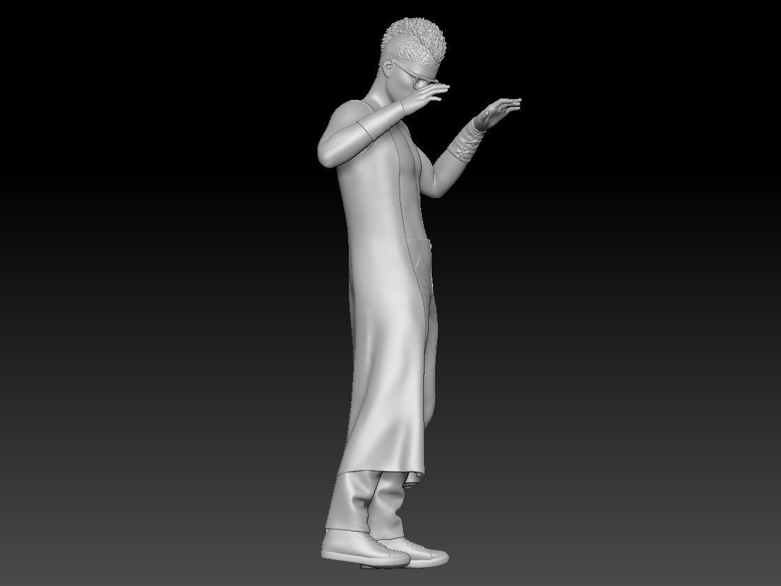 Tomorrowland teen generation boy 4 3D print model_3