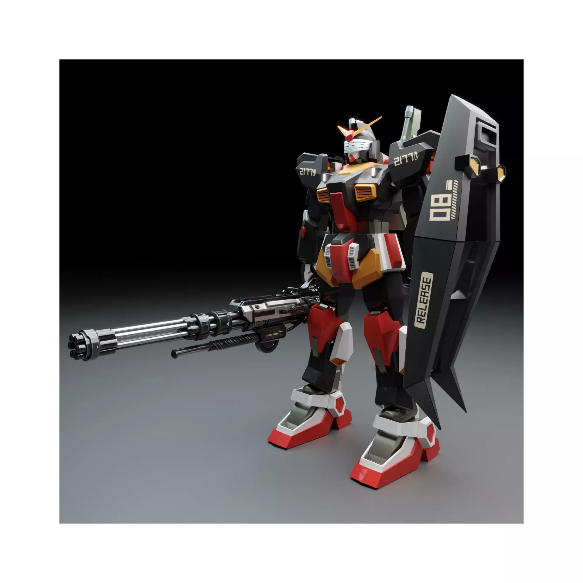 Gundam MK II 3D model_0
