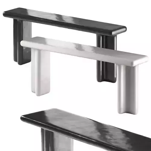 CB2 Bodene Console Table 3D model