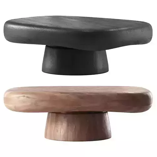 CB2 Derrico coffee side table 2 color options