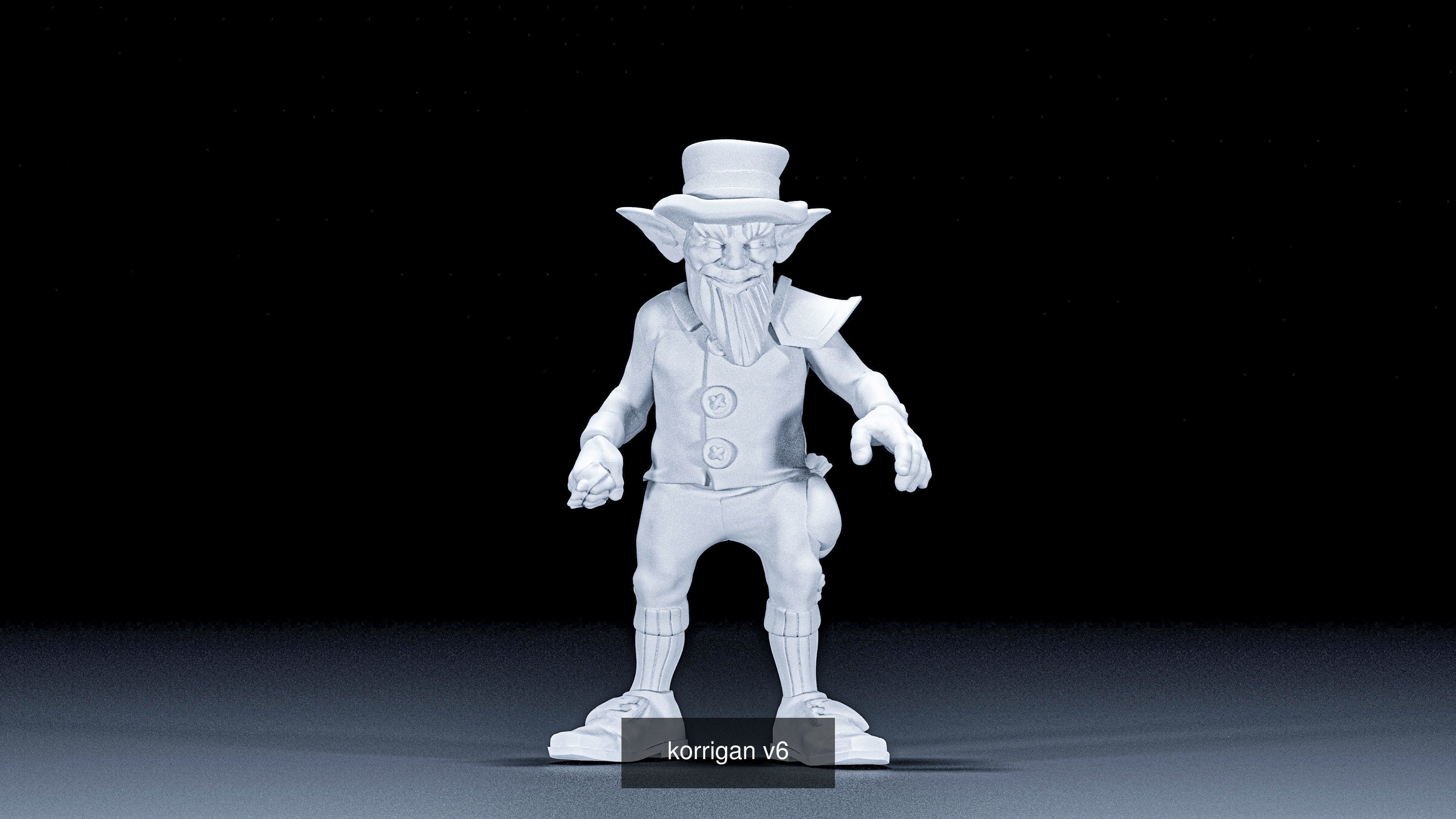 korrigan goblin elfs  3D Model Collection_7