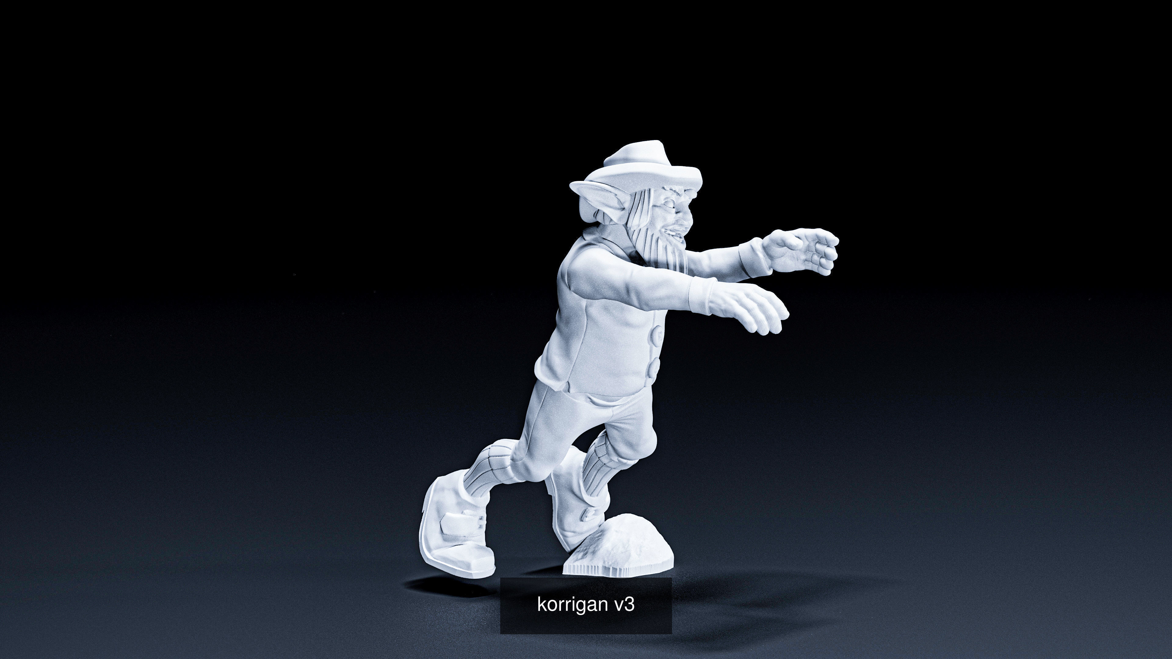 korrigan goblin elfs  3D Model Collection_4