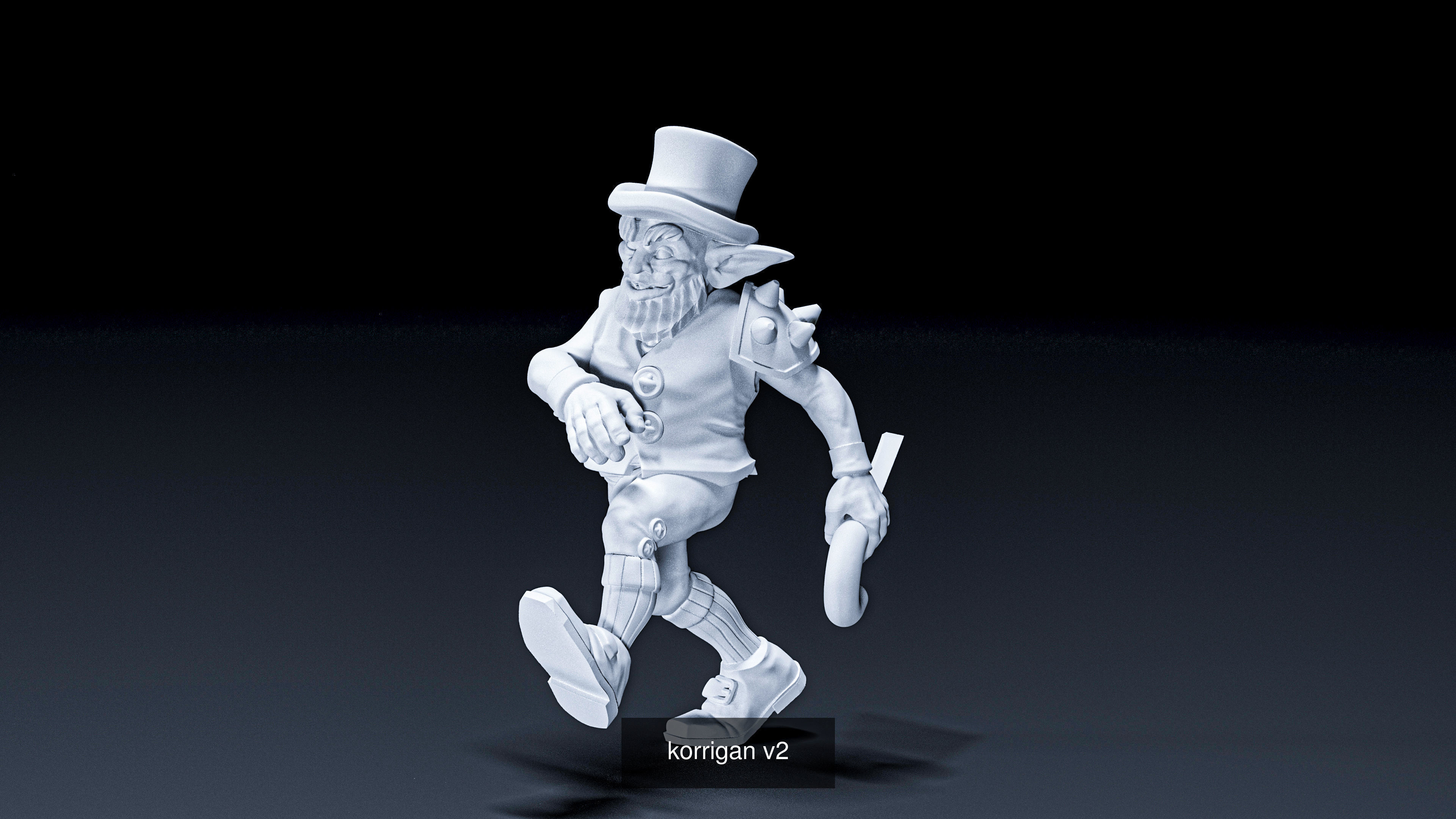 korrigan goblin elfs  3D Model Collection_3