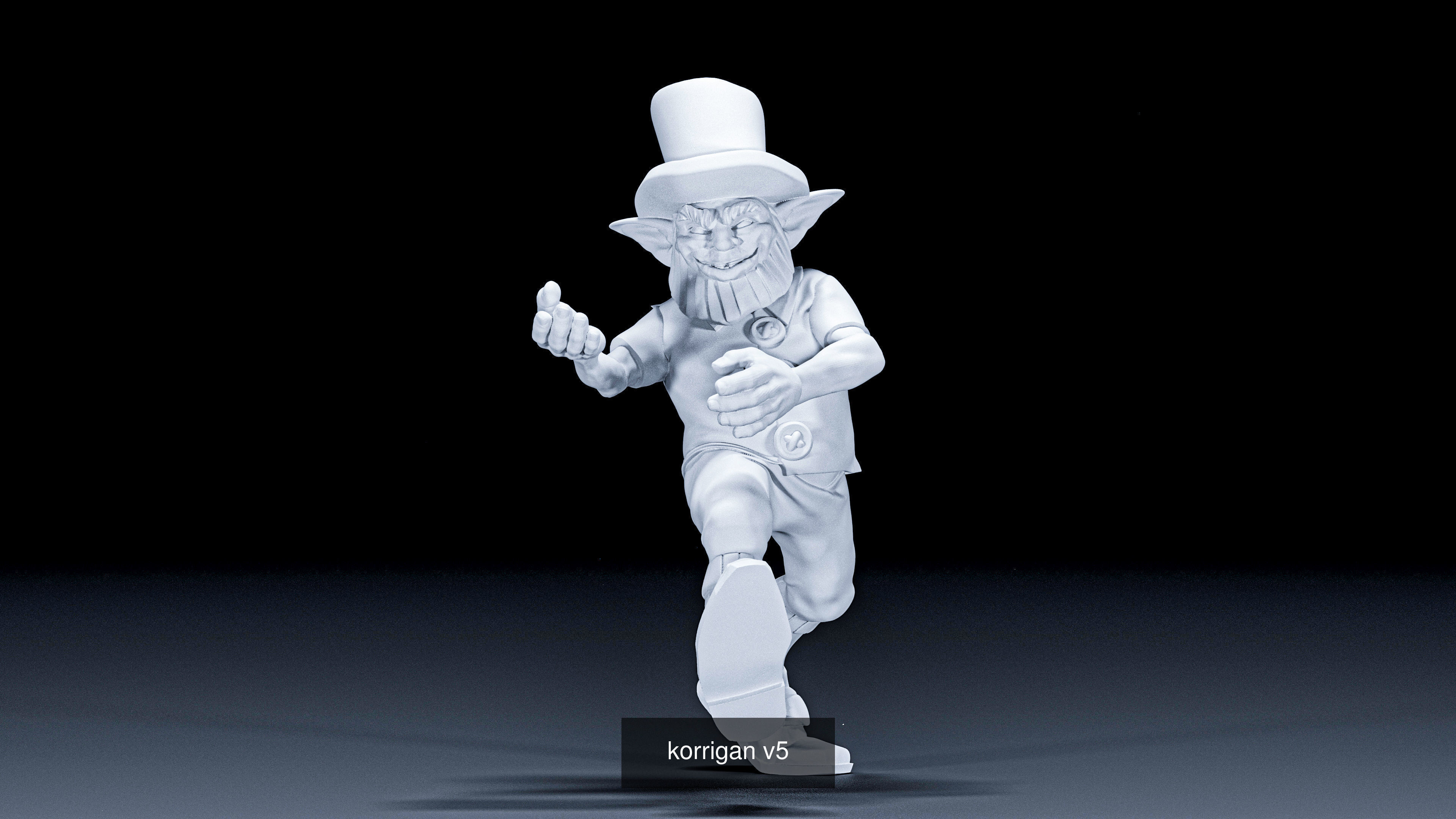 korrigan goblin elfs  3D Model Collection_6