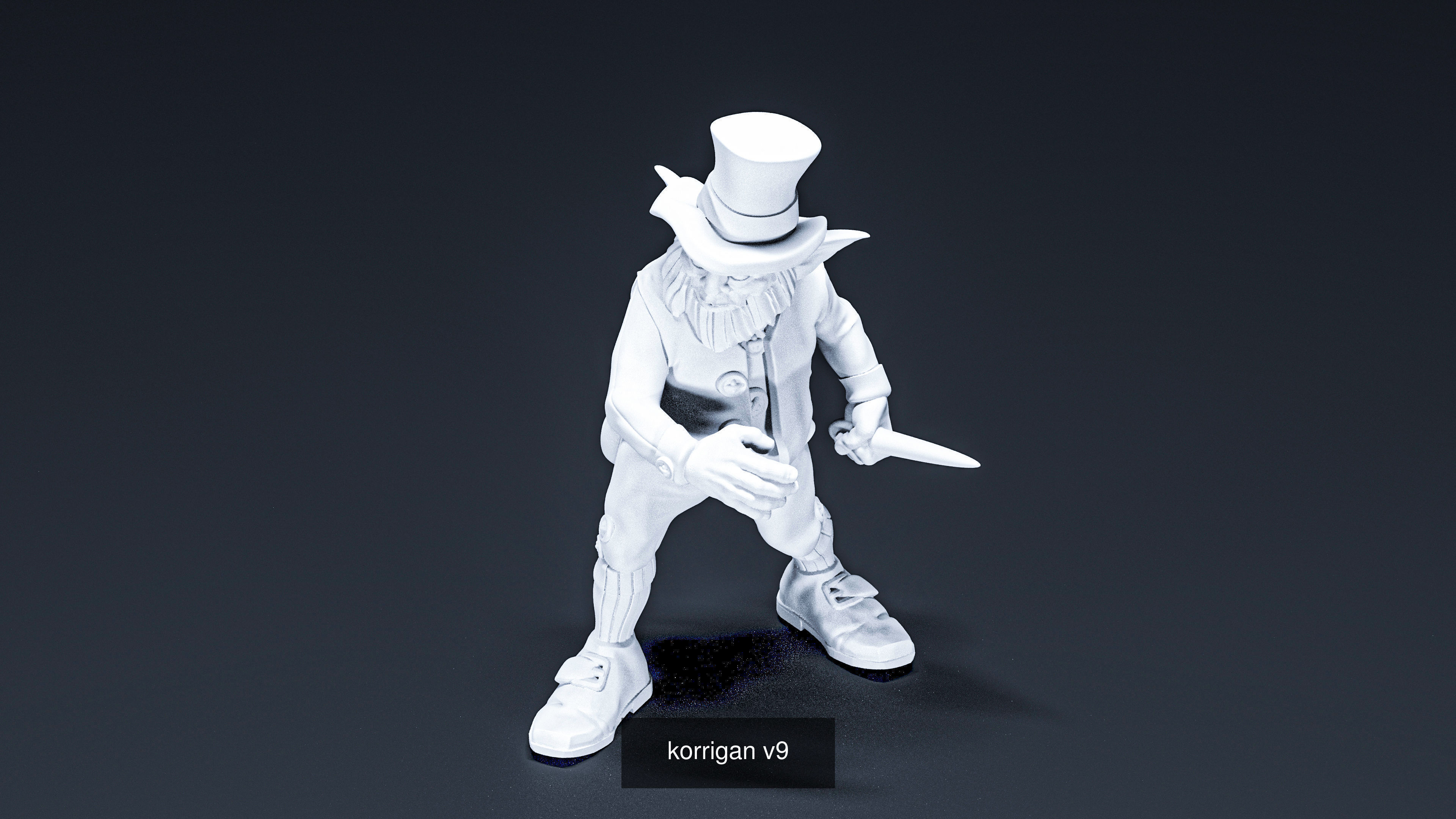 korrigan goblin elfs  3D Model Collection_9