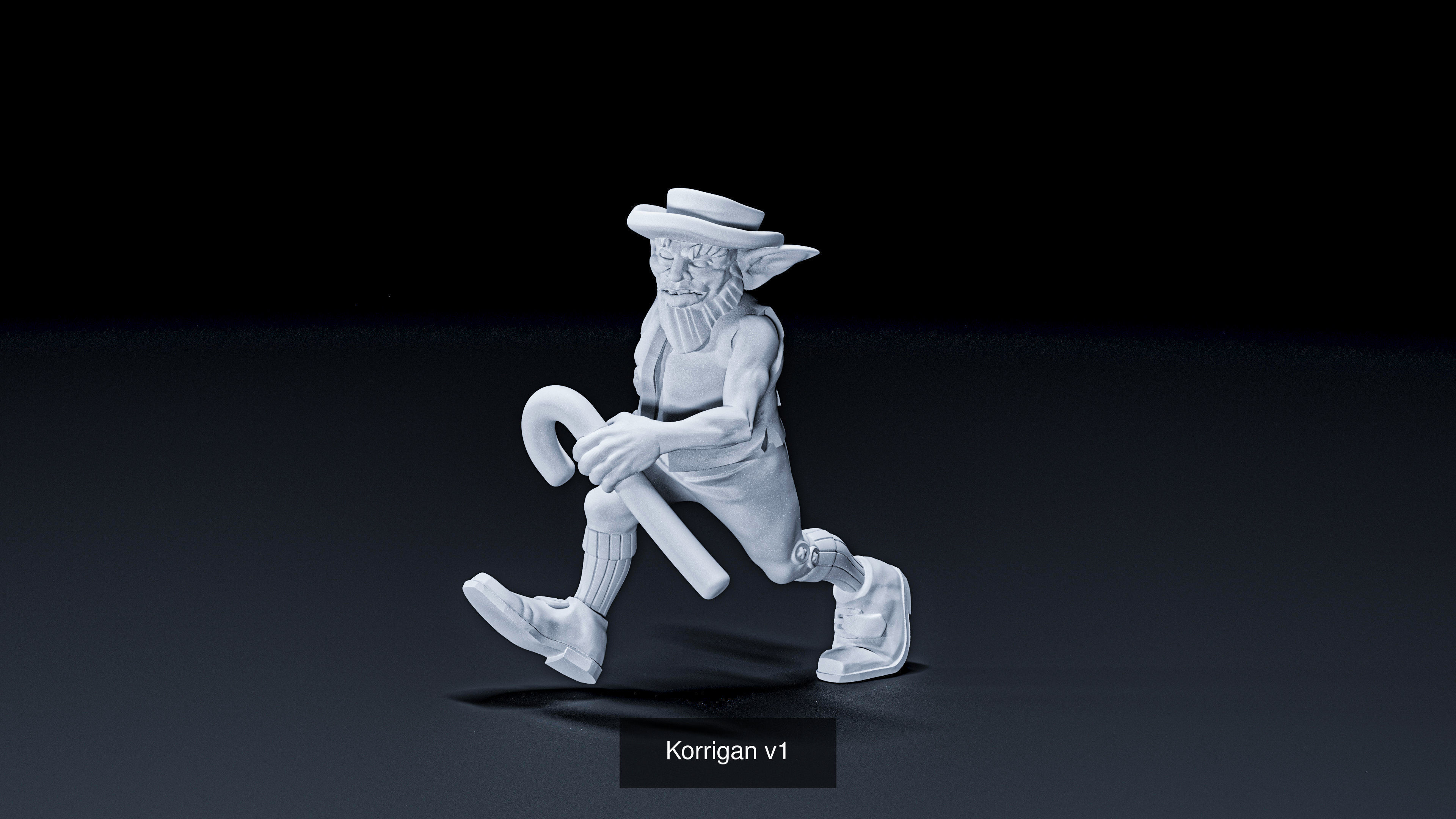 korrigan goblin elfs  3D Model Collection_2