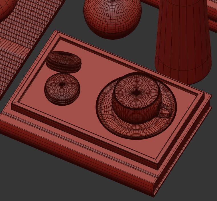 Decorative Set 09 3D model_25