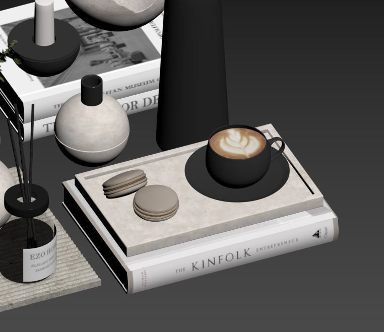 Decorative Set 09 3D model_15