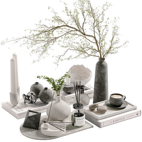 Decorative Set 09 3D model