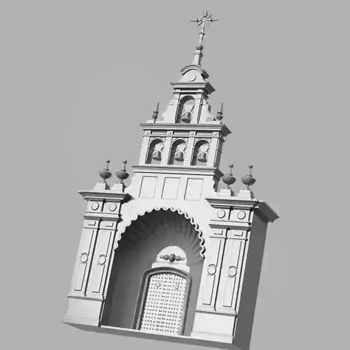 Ermita del Rocio - Ermita Virgen de El Rocio 3D print model