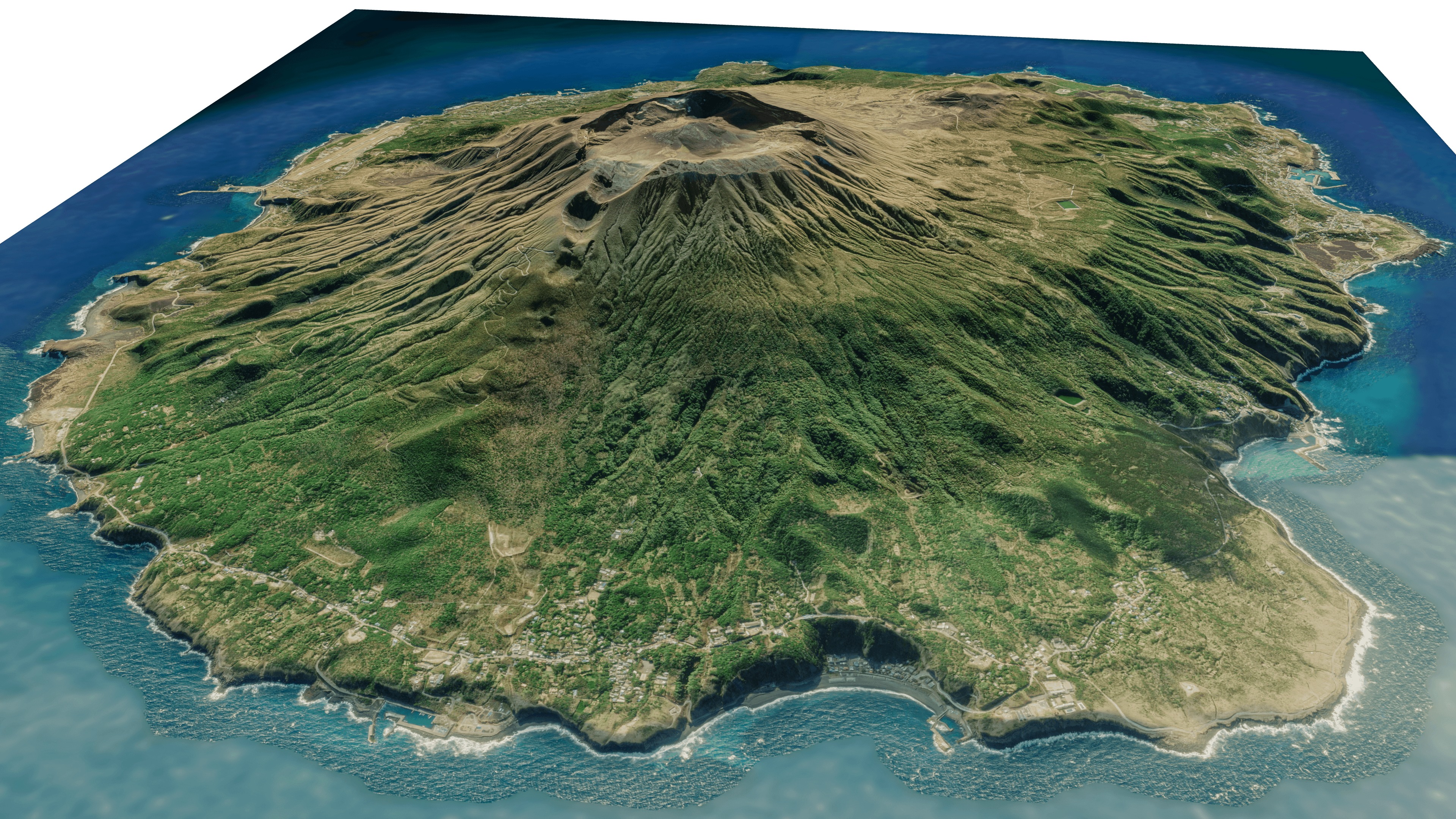 Miyake Island 3d model terrain 3D model_9