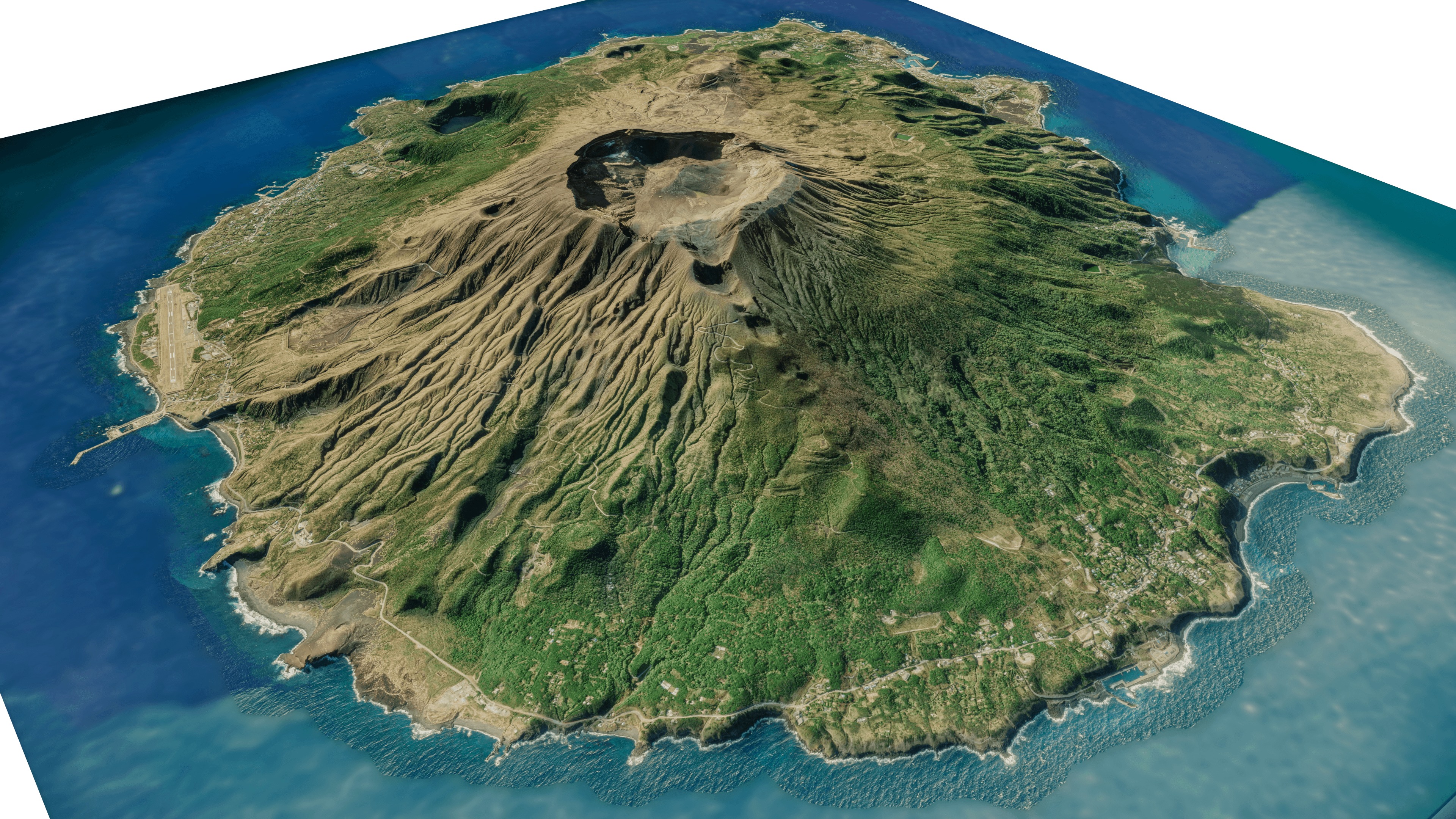Miyake Island 3d model terrain 3D model_11