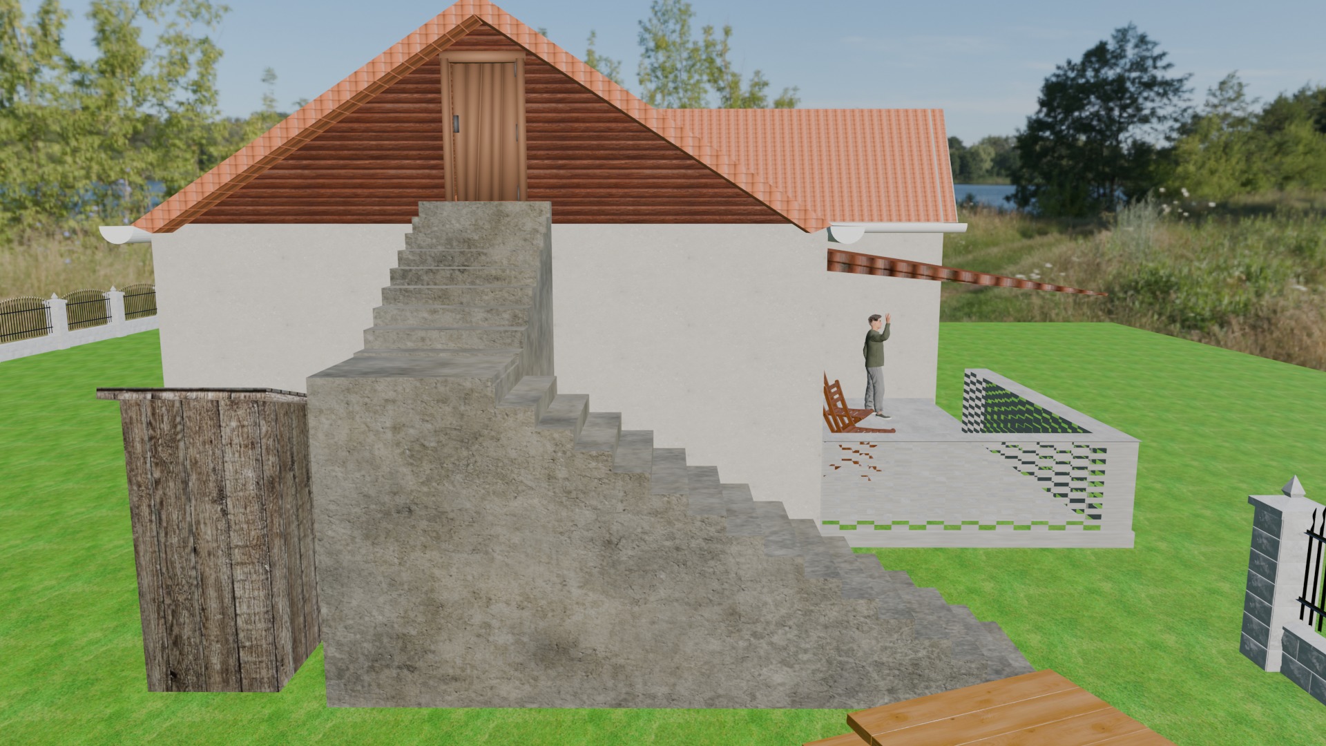 Oldes house 3D model_1