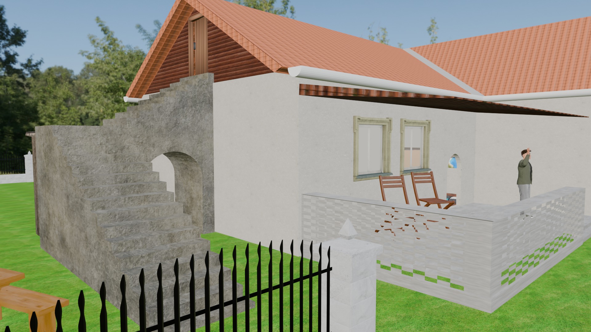 Oldes house 3D model_2