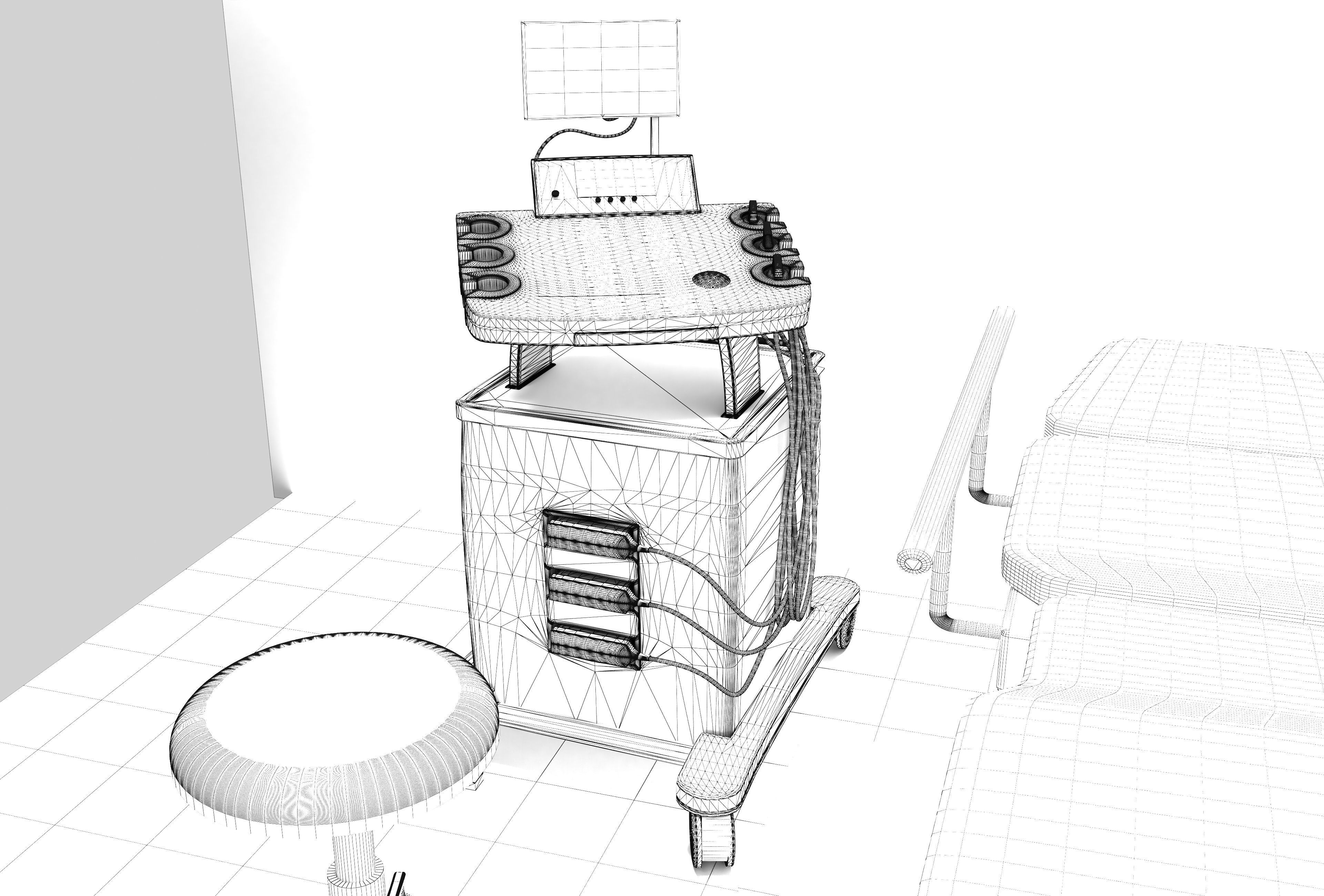Ultrasound Room 3 - 4K 3D model_9