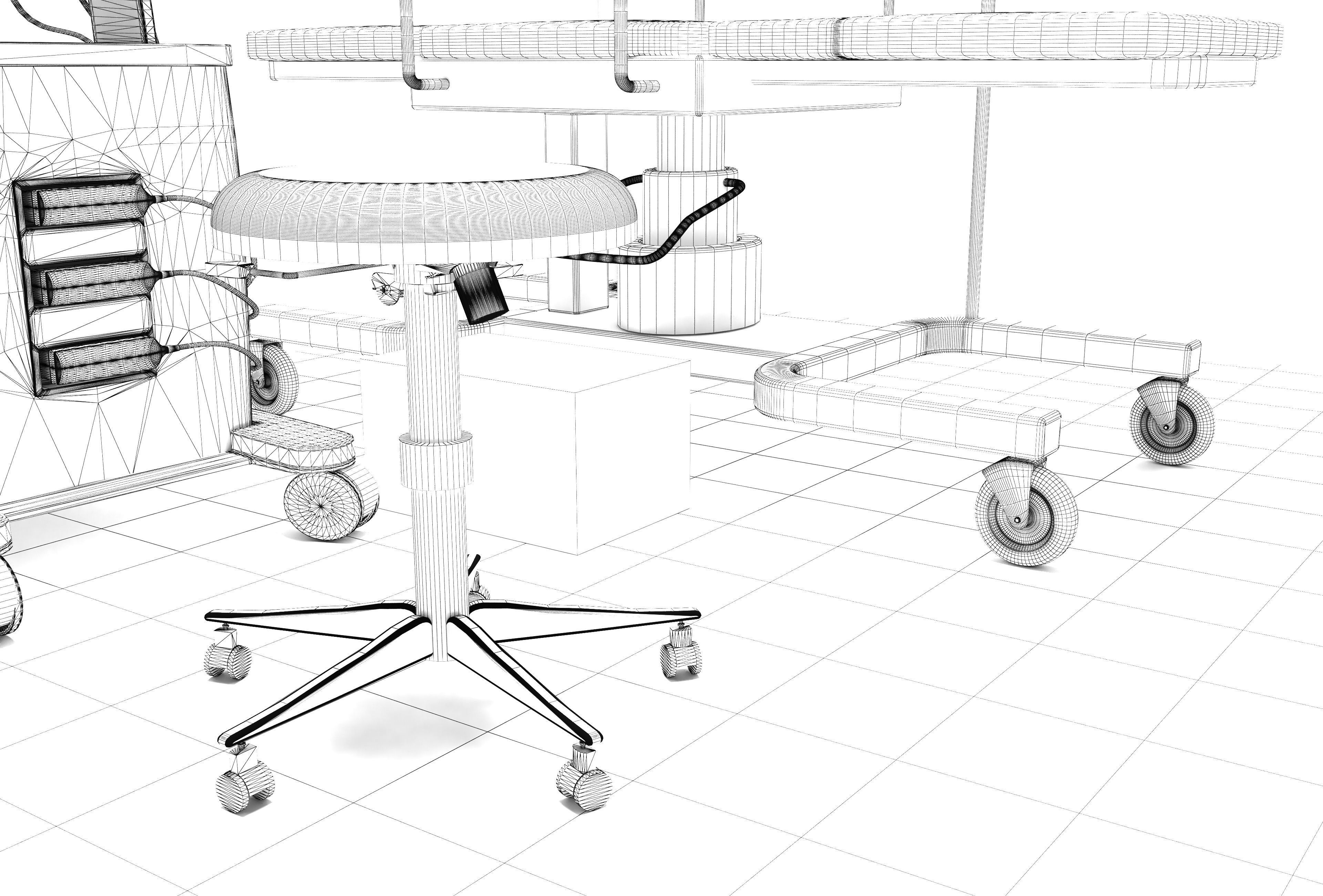 Ultrasound Room 3 - 4K 3D model_13