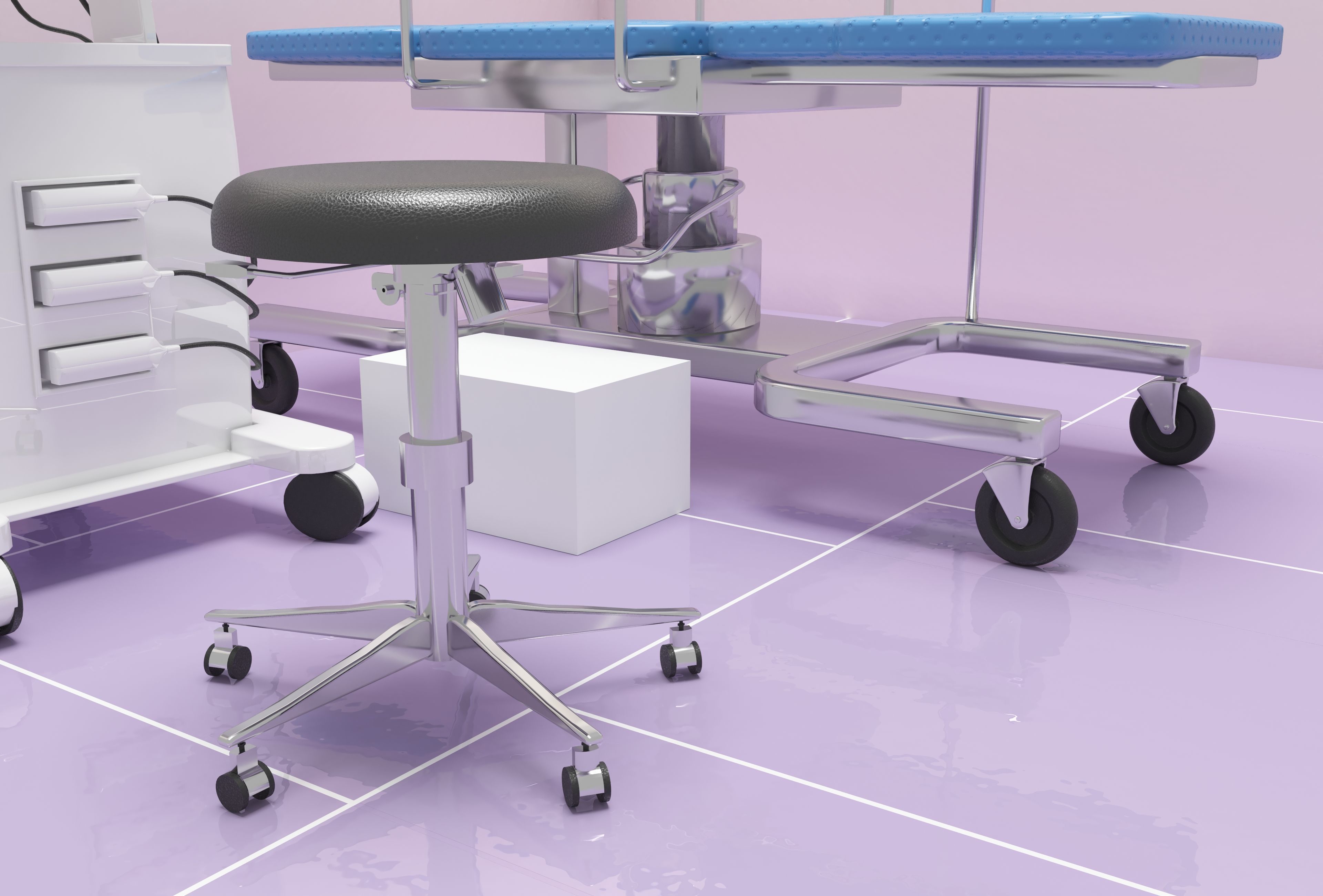Ultrasound Room 3 - 4K 3D model_7