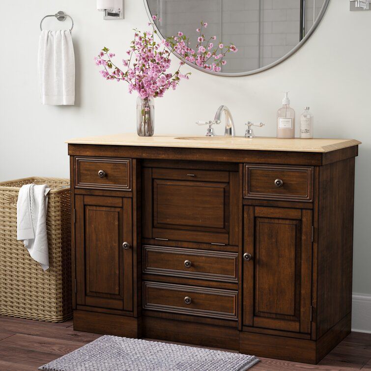 Bull Oglesby Single Bathroom Vanity Set 3D model_1