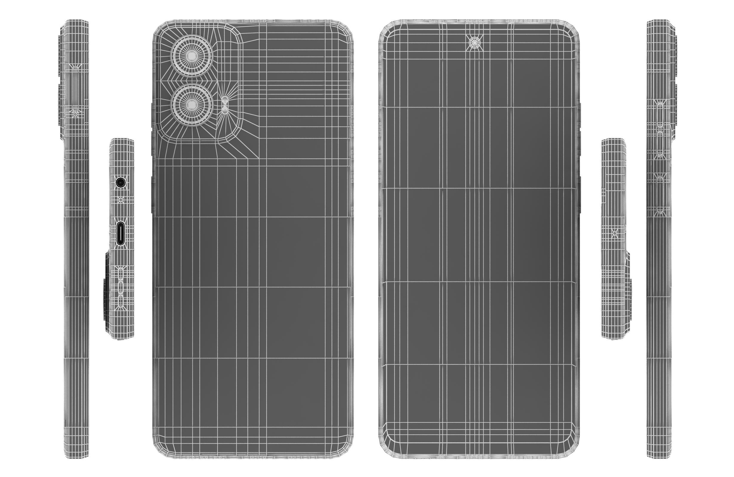 Motorola Moto G45 5G All Colors 3D model_31