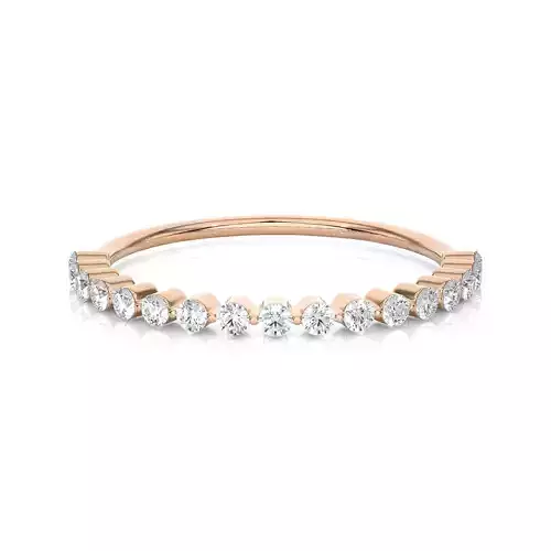 Light Minimalist Diamond Ring