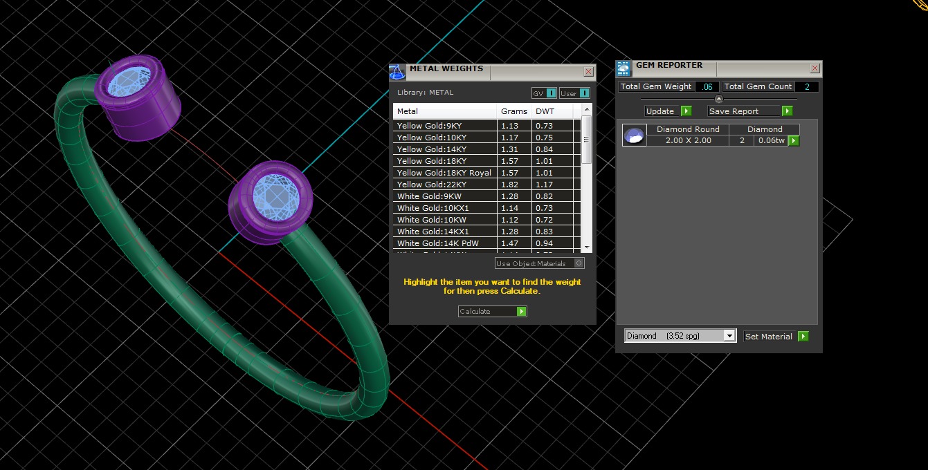 Light Minimalist Diamond Ring 3D print model_4