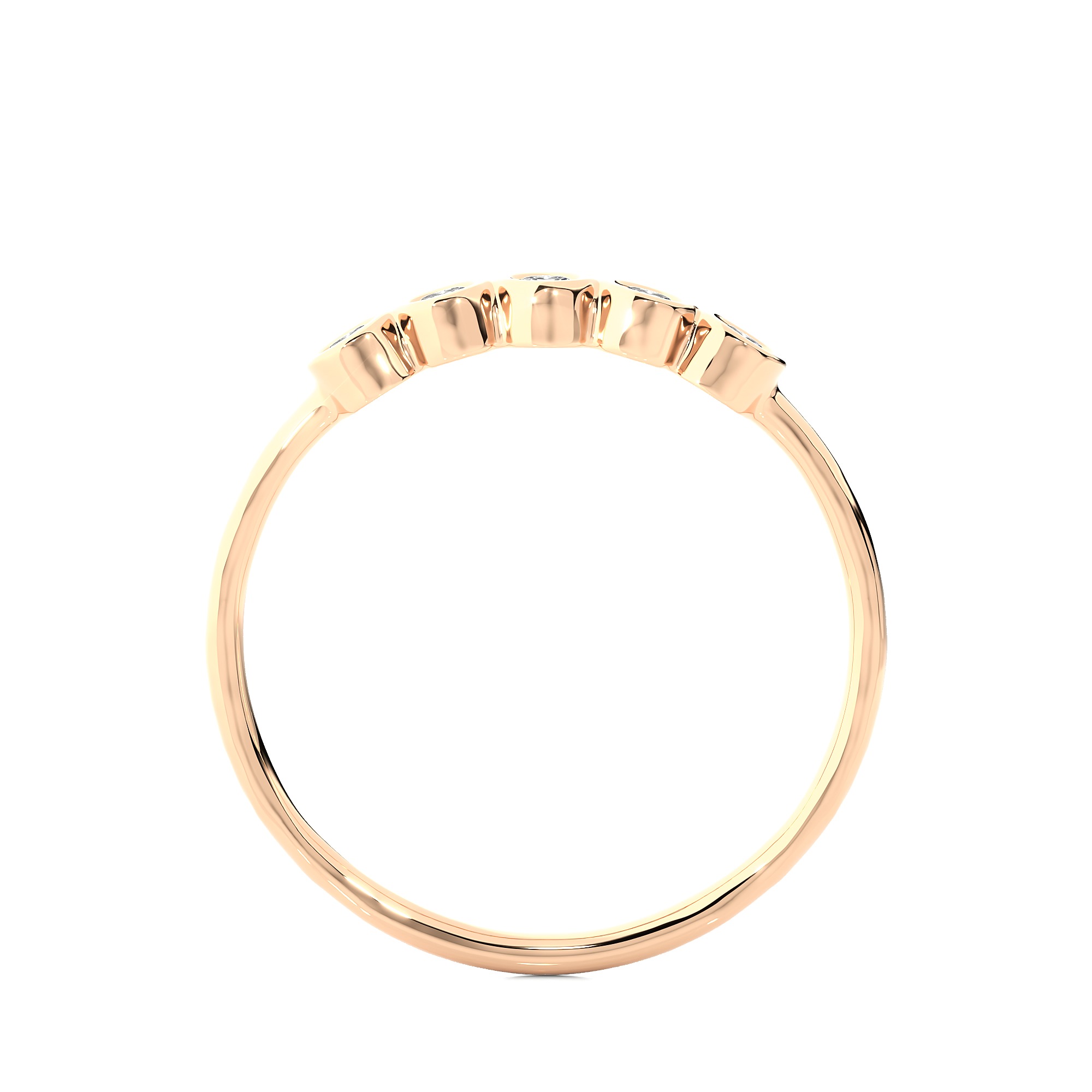 Light Minimalist Diamond Ring 3D print model_10