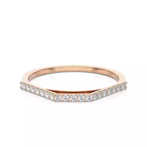 Light Minimalist Diamond Ring