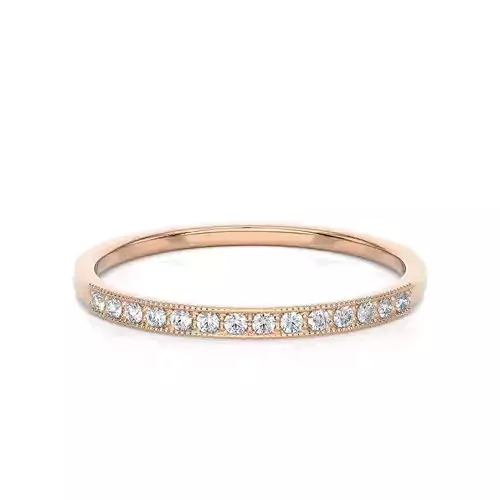 Light Minimalist Diamond Ring