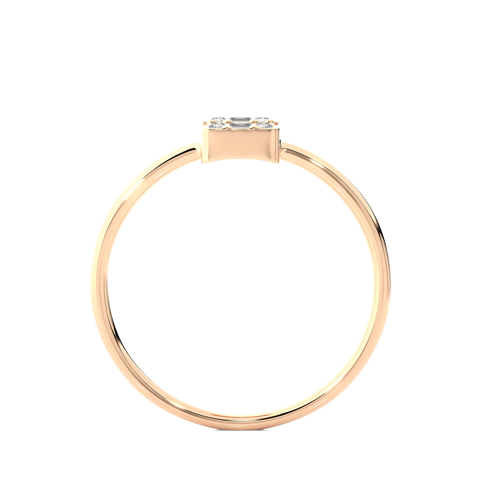 Light Minimalist Diamond Ring 3D print model_10