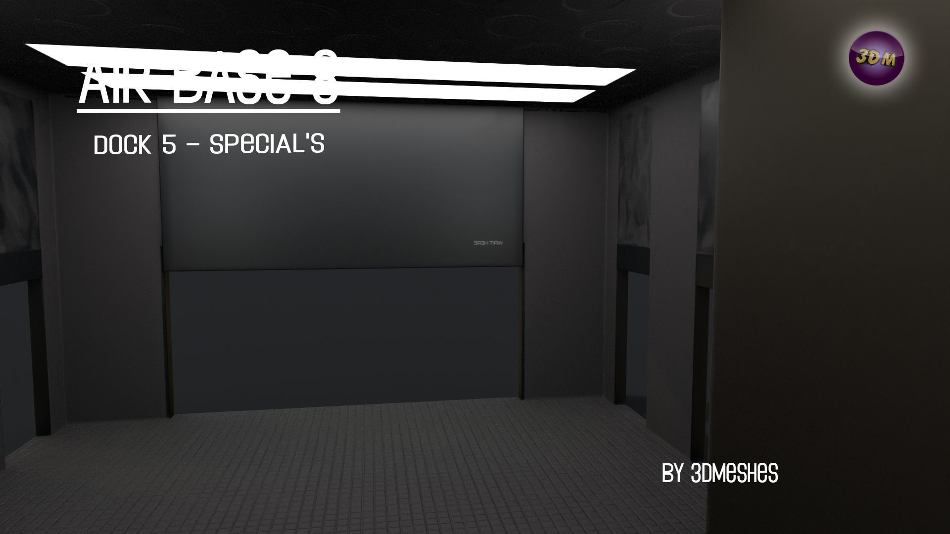 AIR BASE 8 - Dock 5 - Specials - PBR Low Poly Low-poly 3D model_12