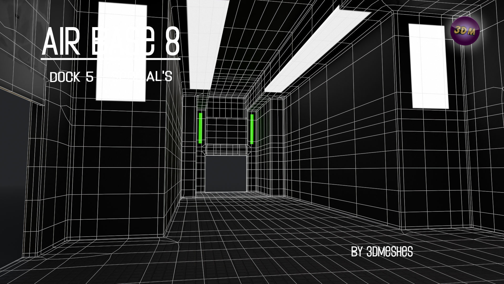 AIR BASE 8 - Dock 5 - Specials - PBR Low Poly Low-poly 3D model_7