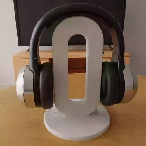 headphone holder stand letter o