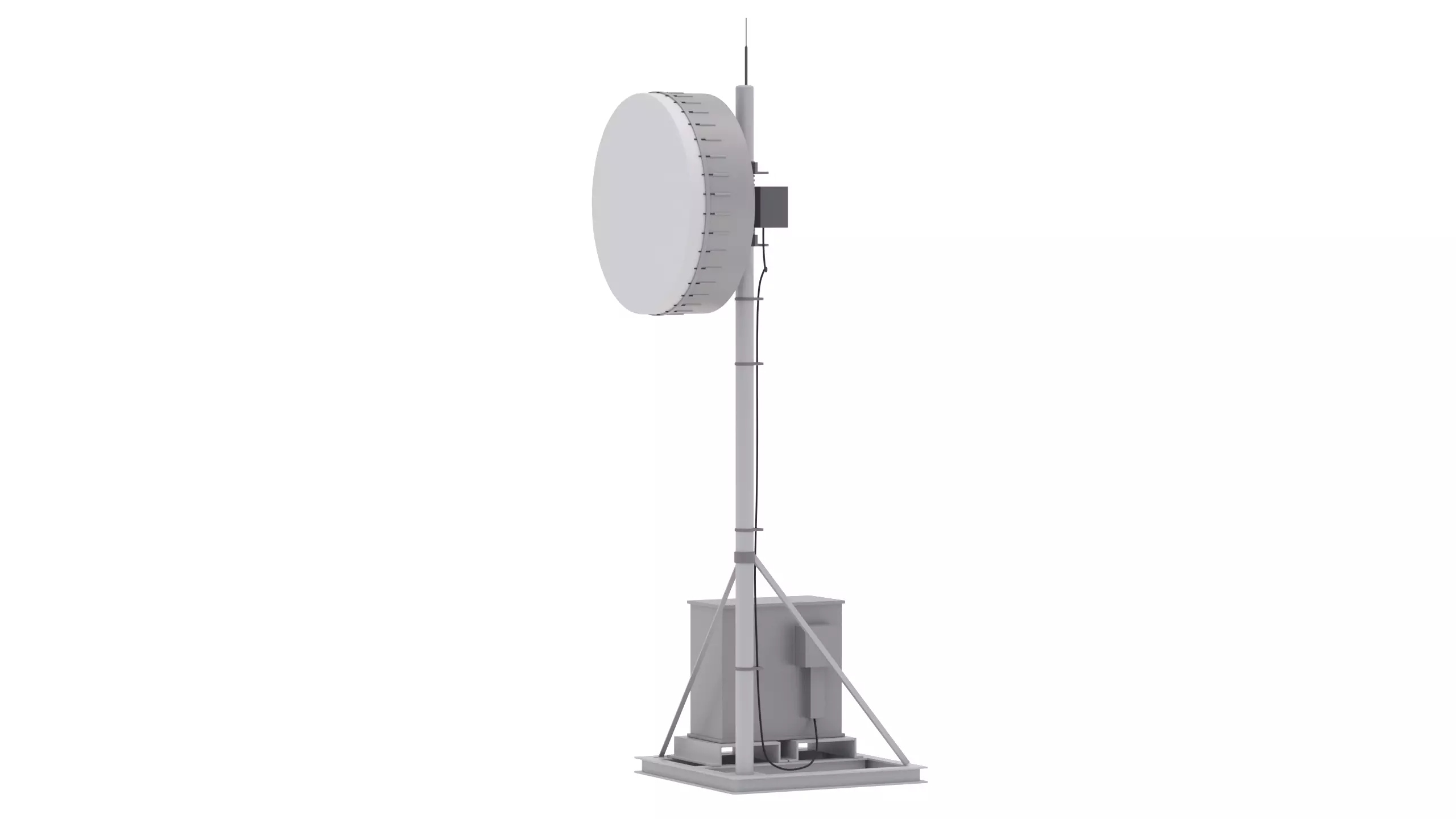 Mobile Antenna v2 3D model