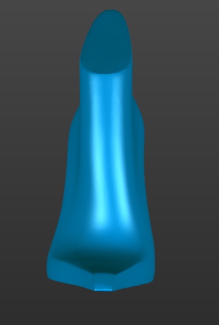 womens shoe last 3D print model_3