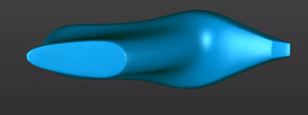 womens shoe last 3D print model_0