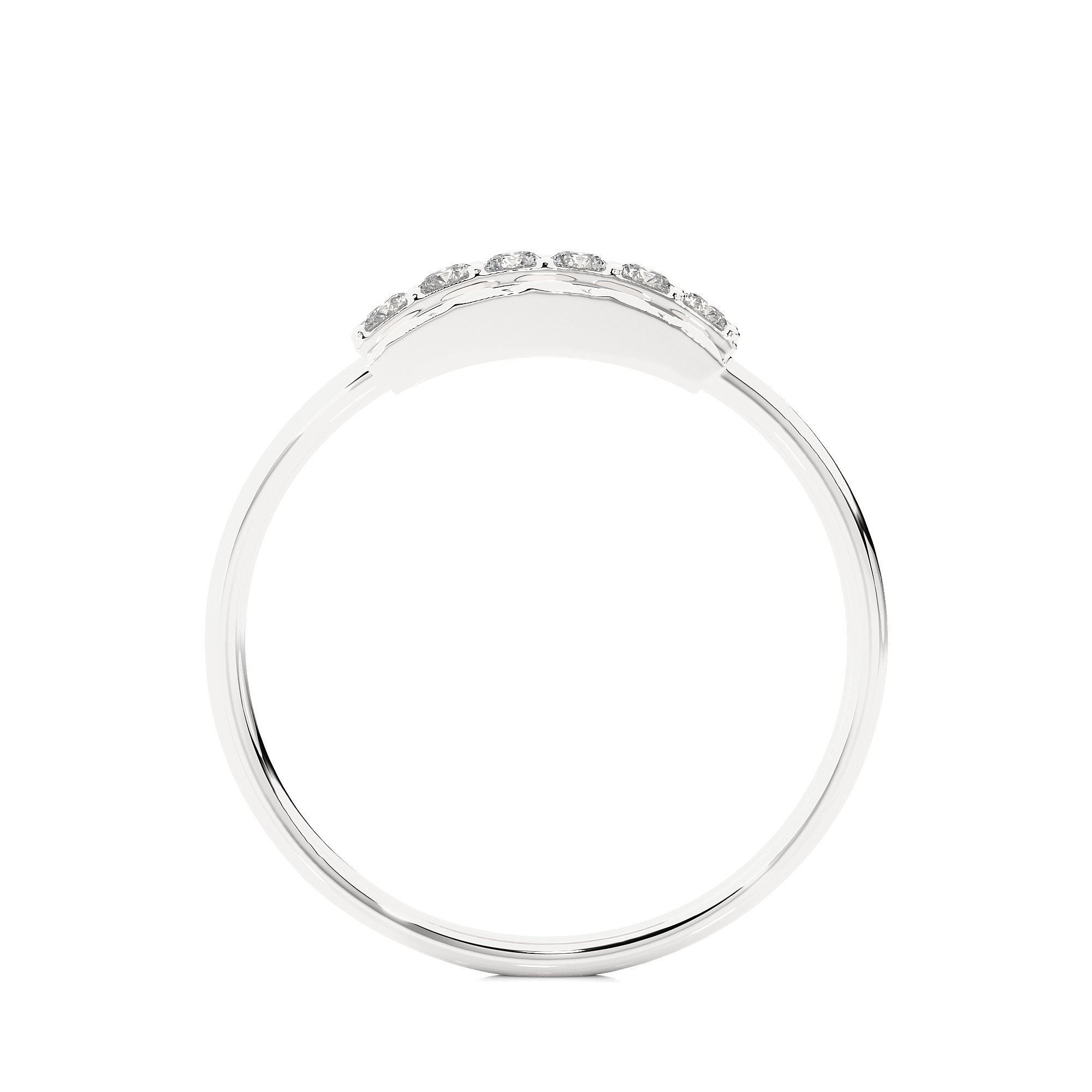 Light Minimalist Diamond Ring 3D print model_11