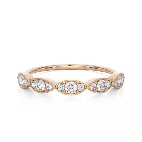 Light Minimalist Diamond Ring