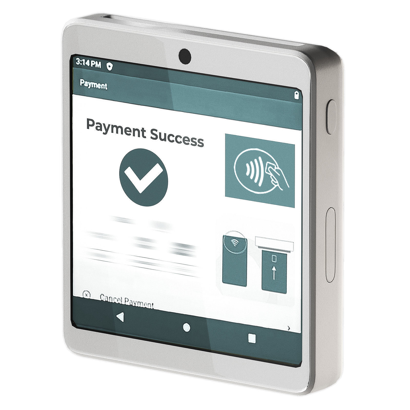 POS terminal cashless payment 3D model_3