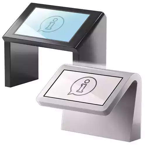Touch Screen Information Kiosks Navigation Interactive Desk