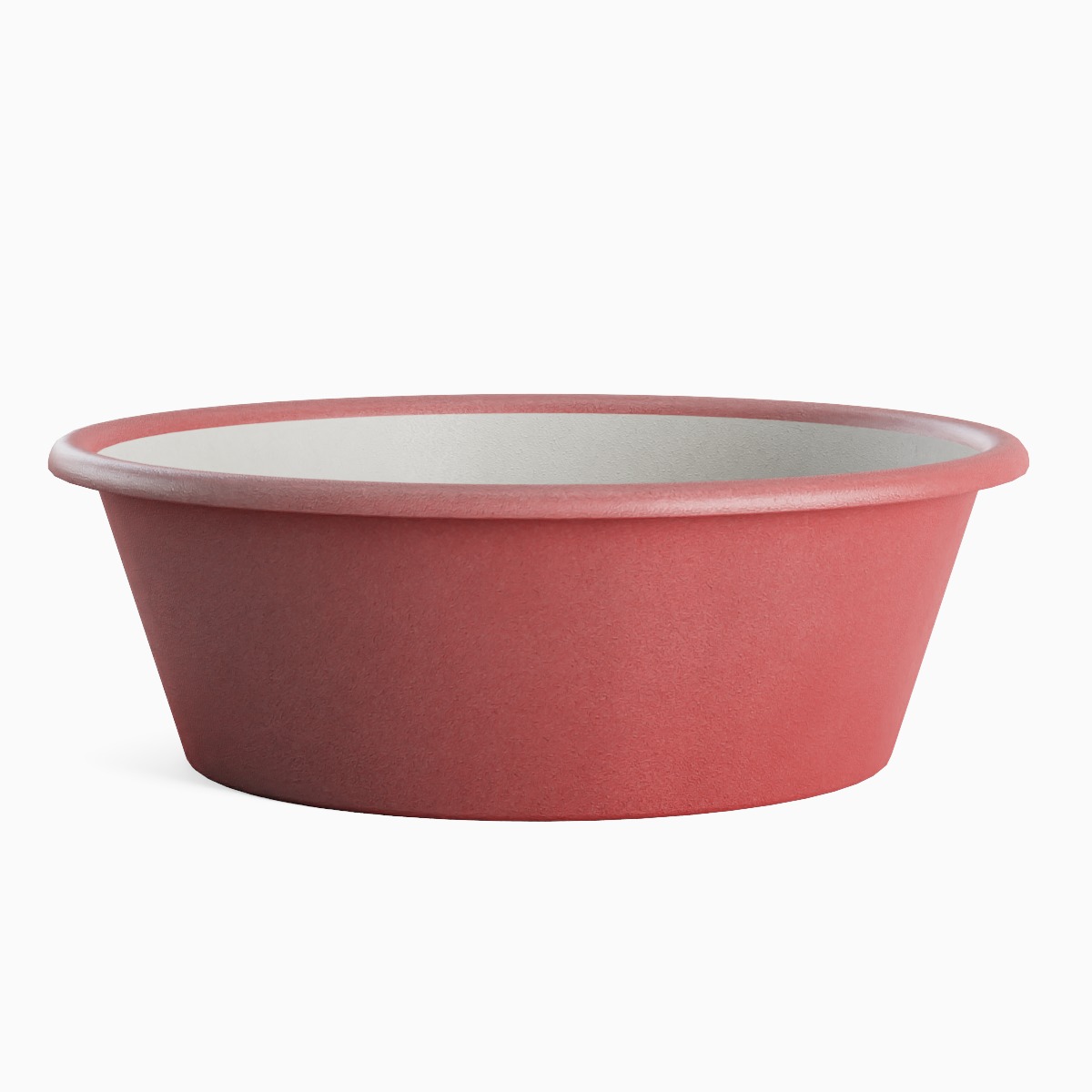 Plastic Wash Basin D 03 Low-poly 3D model_3