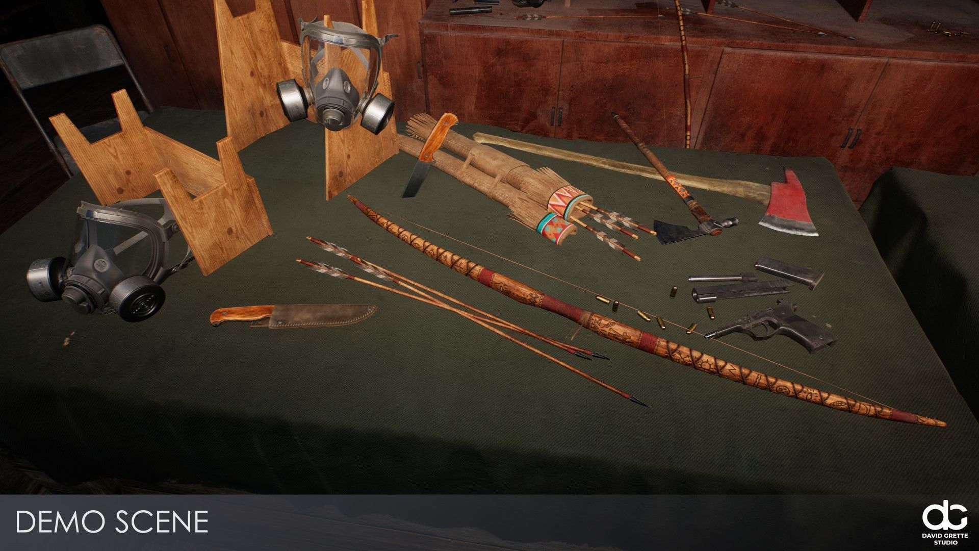 Adventure Character Kiona from Pack 2 Low-poly 3D model_24