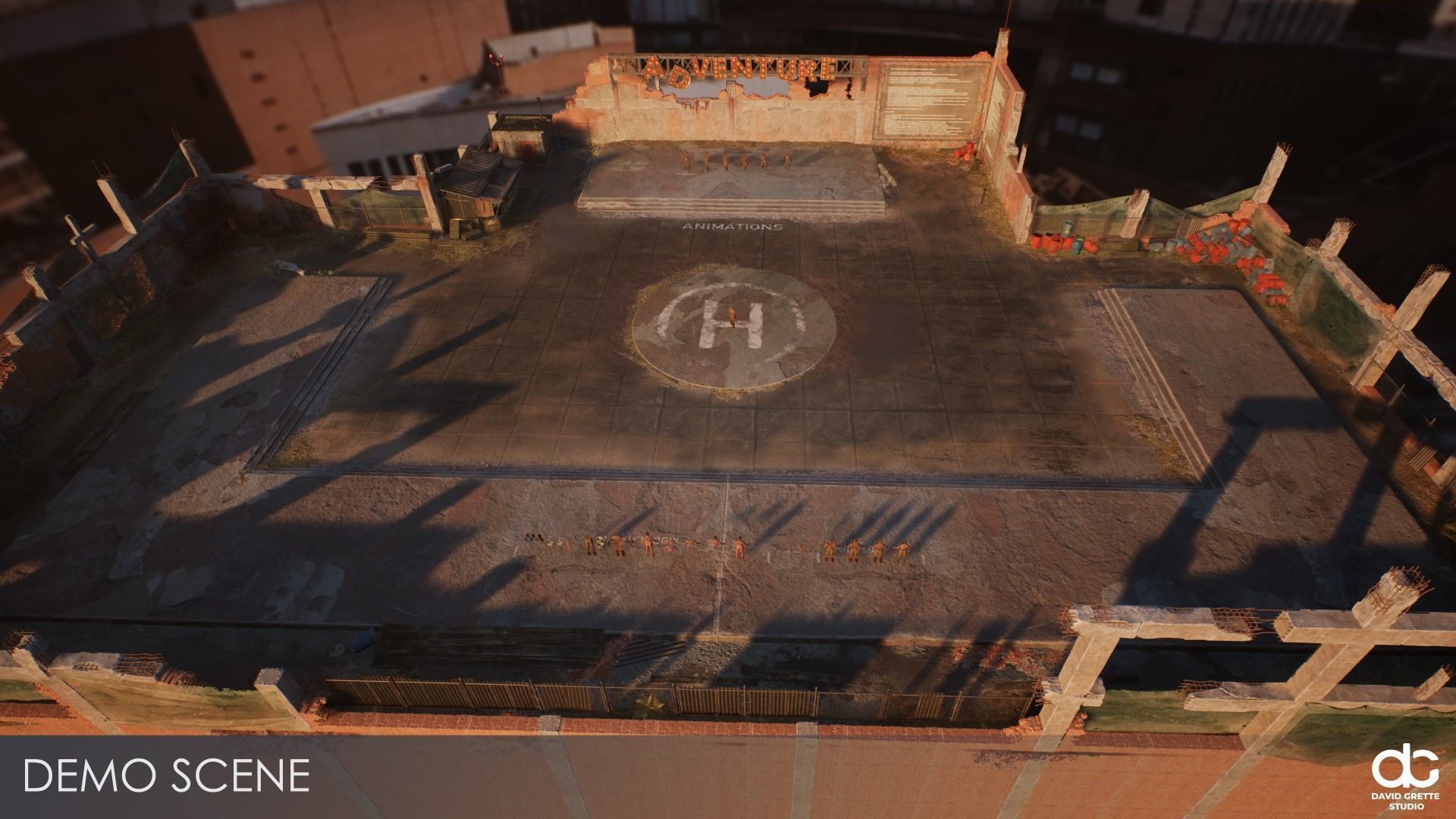 Adventure Character Kiona from Pack 2 Low-poly 3D model_18