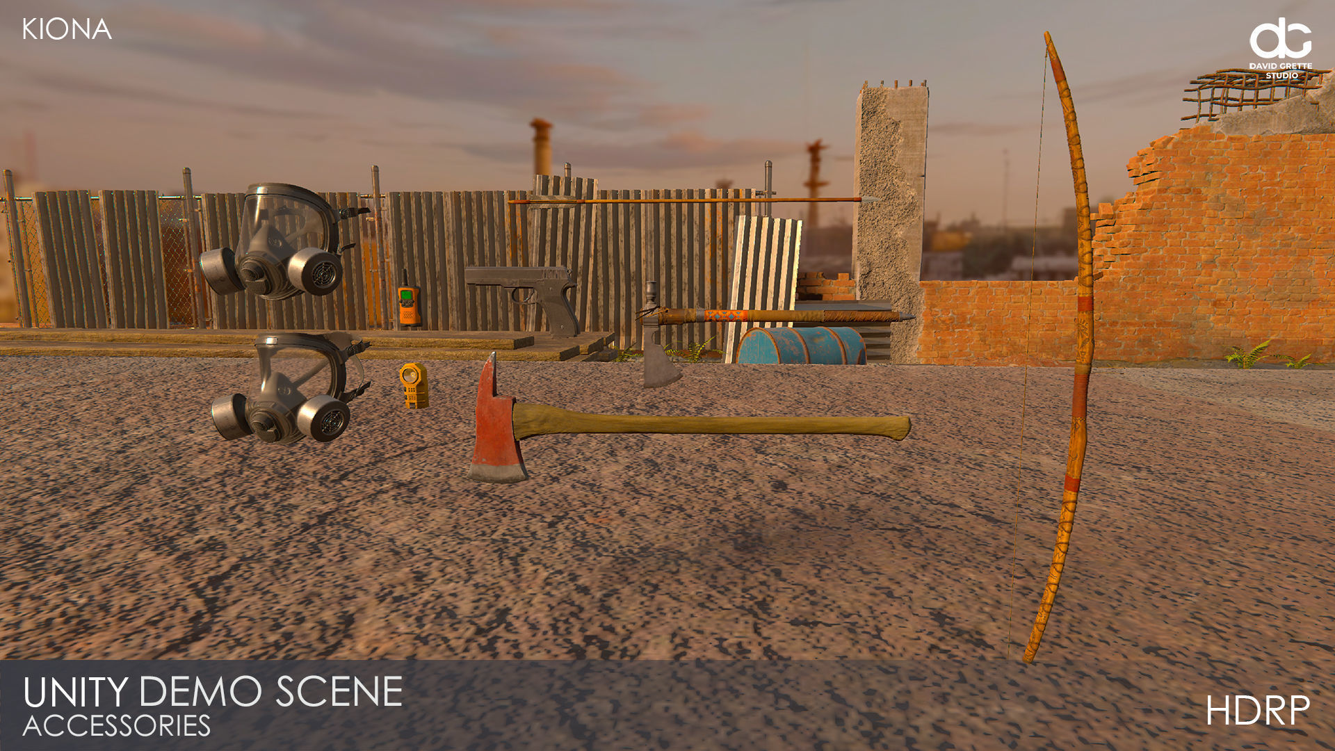 Adventure Character Kiona from Pack 2 Low-poly 3D model_32