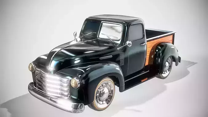 Historical Pickup Car