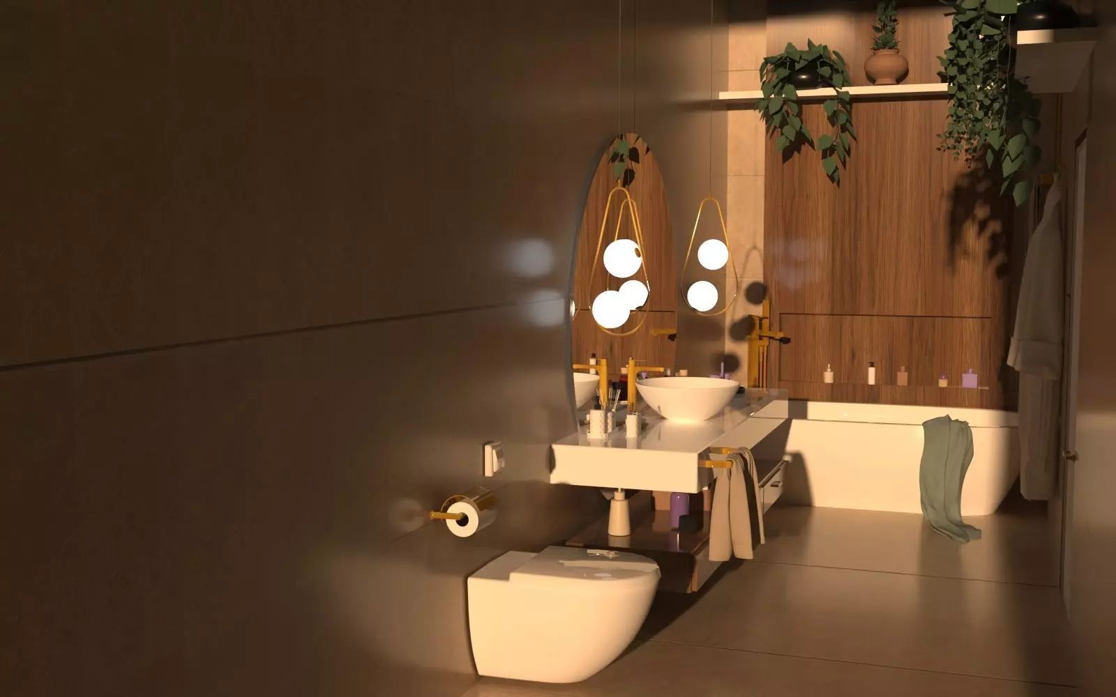 Bathroom 3D model_0