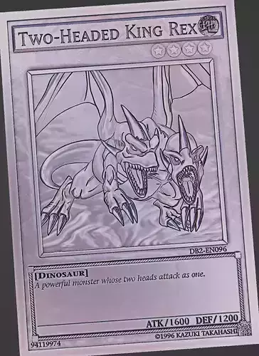 Two-Headed King Rex - yu-gi-oh