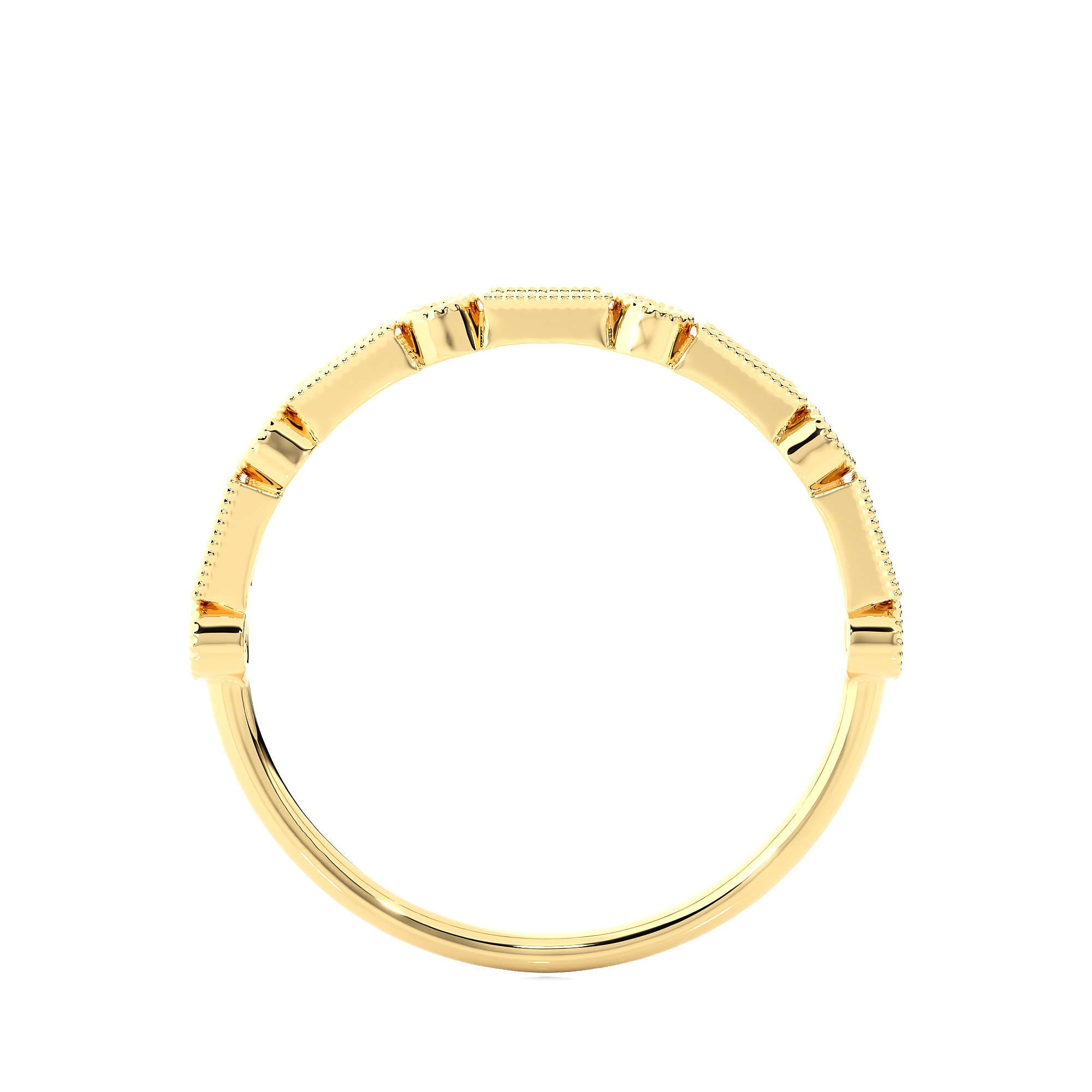 Light Minimalist Diamond Ring 3D print model_12